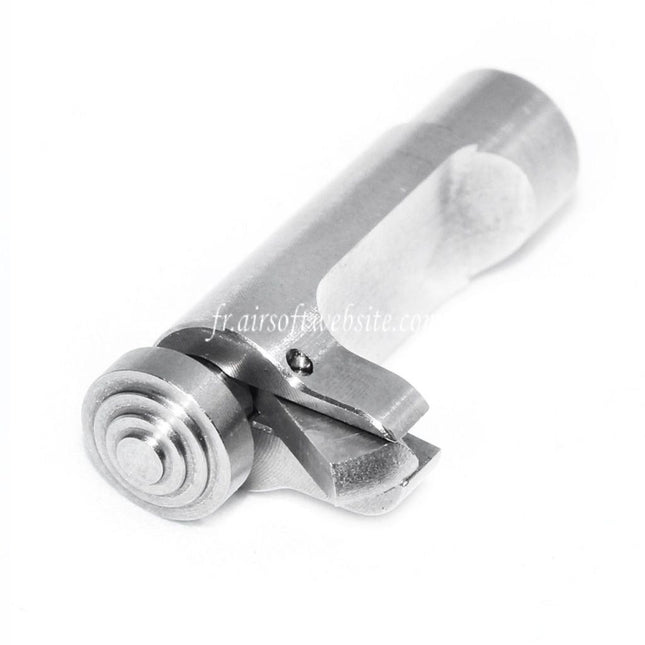 5KU Ambi Détente de Chargeur Type-1 Convient pour Tokyo Marui 1911A1 1911 Série GBB Pistolet Airsoft Argent