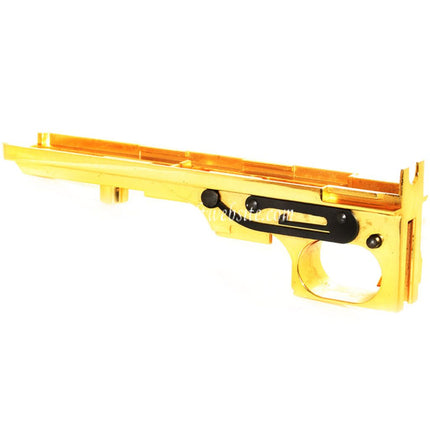 King Arms CNC Aluminium Lower Receiver Passend für King Arms Thompson M1A1 Military / M1928 Chicago Serie AEG Airsoft Gewehr Gold