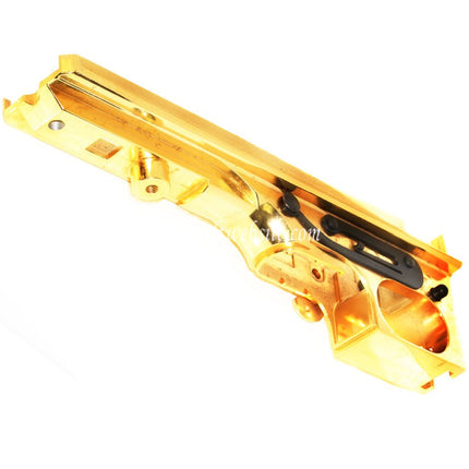 King Arms CNC Aluminium Lower Receiver Passend für King Arms Thompson M1A1 Military / M1928 Chicago Serie AEG Airsoft Gewehr Gold