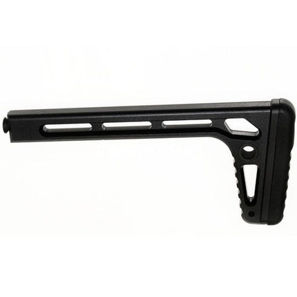 5KU 205mm Minimalist Pliable Crosse Convient pour MCX / MPX M1913 Picatinny Rail System Fusil Airsoft Noir