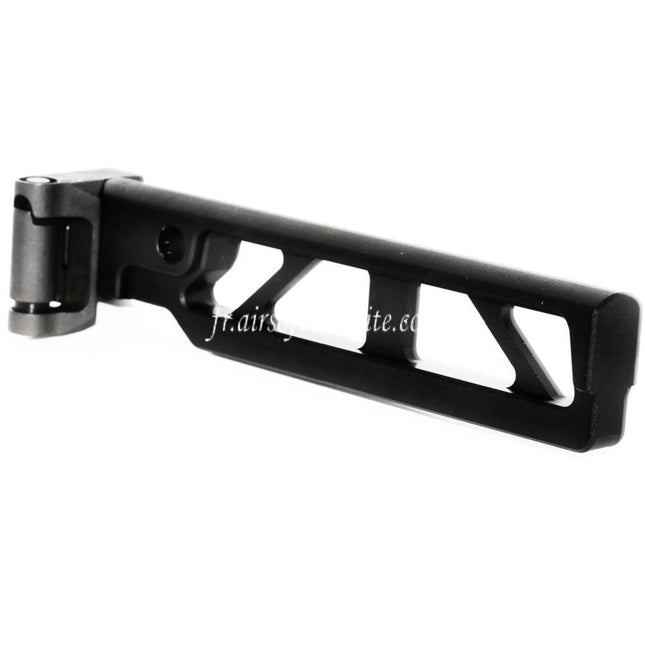 5KU 162mm ST-6 Style AR M4 Crosse avec Pliable Mech Convient pour M1913 Picatinny Rail System Fusil Airsoft Noir