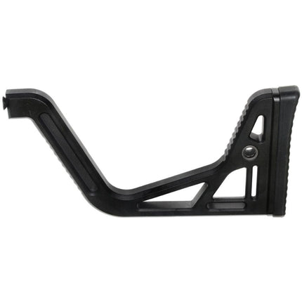 5KU Visor Pliable Crosse Convient pour MCX / MPX M1913 Picatinny Rail System Fusil Airsoft Noir