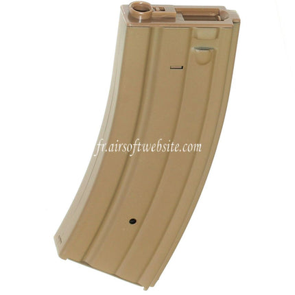 E&C 300 Billes Manual Winding Hi-Cap Chargeur Convient pour M4 M16 Série AEG Fusil Airsoft