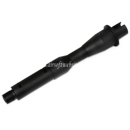 5KU 7 Pouces Aluminium CQB Canon Extérieur -14mm CCW sens antihoraire Convient pour Tokyo Marui M4 MWS GBB Fusil Airsoft Noir