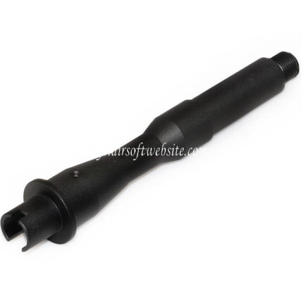 5KU 7 Pouces Aluminium CQB Canon Extérieur -14mm CCW sens antihoraire Convient pour Tokyo Marui M4 MWS GBB Fusil Airsoft Noir