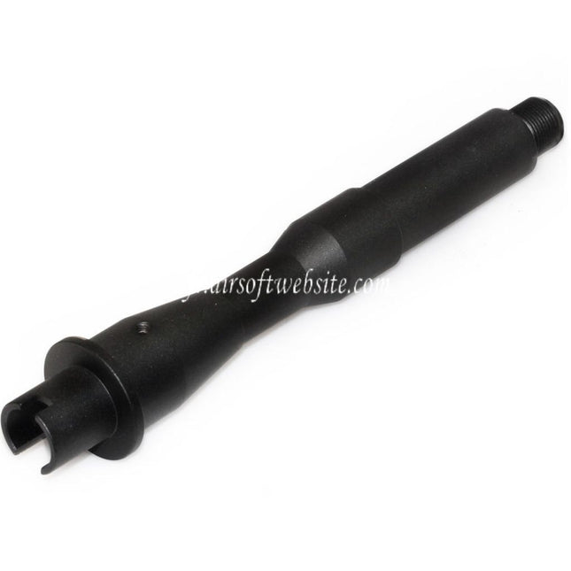 5KU 7 Pouces Aluminium CQB Canon Extérieur -14mm CCW sens antihoraire Convient pour Tokyo Marui M4 MWS GBB Fusil Airsoft Noir