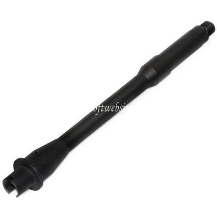 5KU 10.3 Pouces Aluminium Canon Extérieur -14mm CCW sens antihoraire Convient pour Tokyo Marui M4 MWS GBB Fusil Airsoft Noir