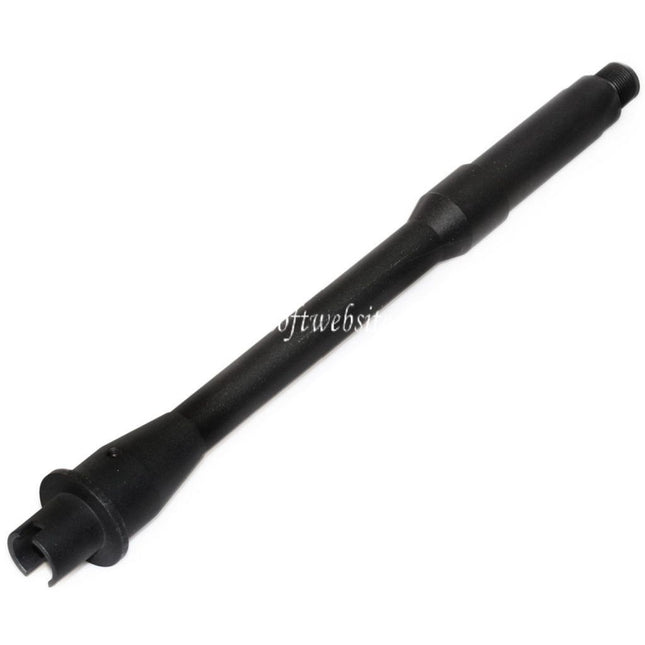 5KU 10.3 Pouces Aluminium Canon Extérieur -14mm CCW sens antihoraire Convient pour Tokyo Marui M4 MWS GBB Fusil Airsoft Noir