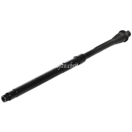 5KU 16/16.25 Zoll Aluminium Karabinerlänge Außenlauf -14mm CCW Linksgewinde Passend für Tokyo Marui M4 MWS GBB Airsoft-Gewehr Schwarz