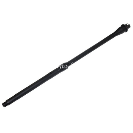 5KU 20/20.25 Pouces Aluminium Mid-Length Canon Extérieur -14mm CCW sens antihoraire Convient pour Tokyo Marui M4 MWS GBB Fusil Airsoft Noir