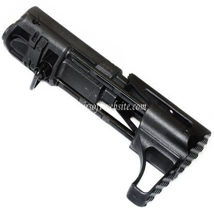 APS CRS PDW Style Collapsible Fusil Crosse Convient pour M4 M16 AEG Fusil Airsoft Noir