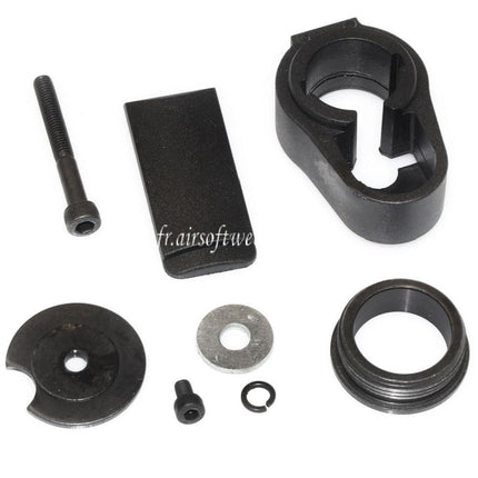 APS CRS PDW Style Collapsible Fusil Crosse Convient pour M4 M16 AEG Fusil Airsoft Noir