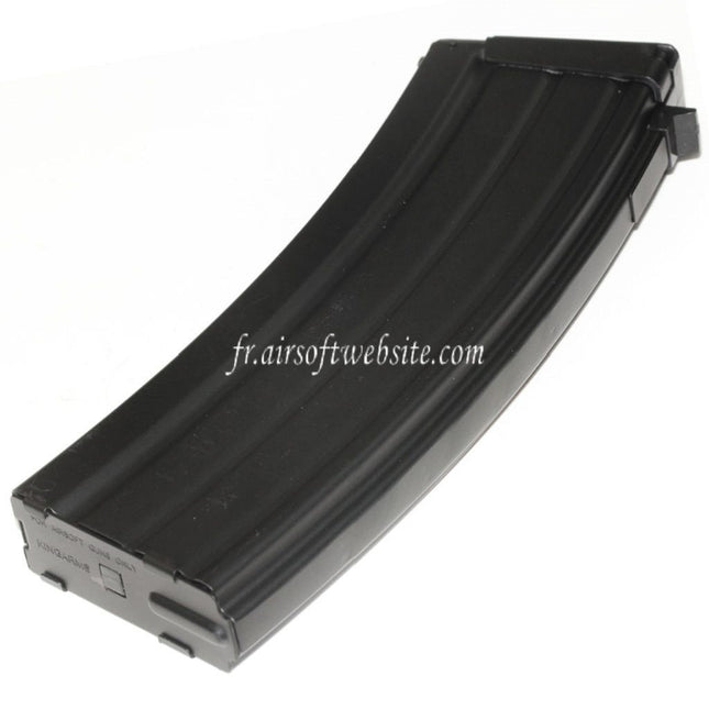 King Arms 130 Billes Mid-Cap Chargeur Convient pour King Arms GALIL Série AEG Fusil Airsoft Noir