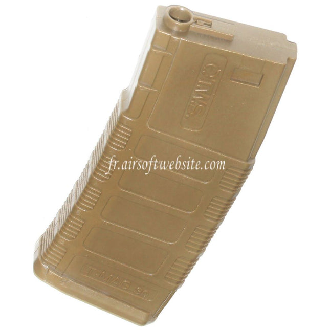 King Arms 140 Billes TWS TMAG Mid-Cap Chargeur Convient pour M4 M16 Série AEG Fusil Airsoft