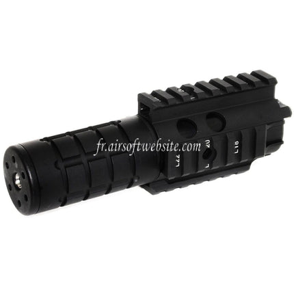 APS 166mm Mini Patriot Avant Kit Canon Extérieur Free Float Rail de Garde-Main Convient pour APS ASR Tokyo Marui M4 M16 Série AEG Fusil Airsoft Noir