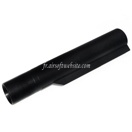 Guns Modify GM CNC Aluminium 6-Positionen Hinterschaft Pufferrohr für Tokyo Marui M4 MWS GBB Airsoft Gewehr Serie Schwarz