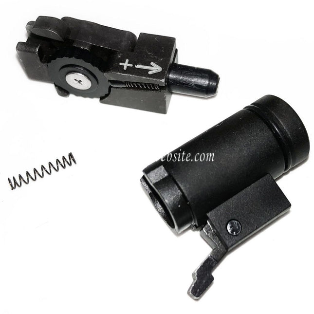 Guns Modify GM Hop Up Base et Ajusteur Set Convient pour Tokyo Marui M4 Série MWS GBB Fusil Airsoft