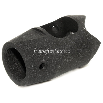 PTS Rainier Arms MINI XT COMP Frein de Bouche Convient pour +14mm CW sens horaire Fileté Canon Fusil Airsoft