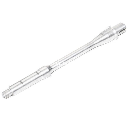 Battleaxe 265mm/280mm M4 CQB Außenlauf -14mm CCW passend für M4 M16 AEG Airsoft Gewehr Silber