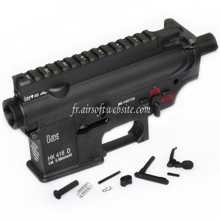 E&C 416 Haut Bas Métal Boîtier B Convient pour E&C Tokyo Marui M4 M16 Série AEG Fusil Airsoft
