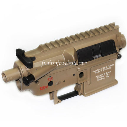 E&C 416 Haut Bas Métal Boîtier B Convient pour E&C Tokyo Marui M4 M16 Série AEG Fusil Airsoft