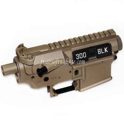 E&C Devgru N4 Haut Bas Métal Boîtier M-Lok Rail Garde-Main System Set Convient pour E&C Tokyo Marui M4 M16 Série AEG Fusil Airsoft