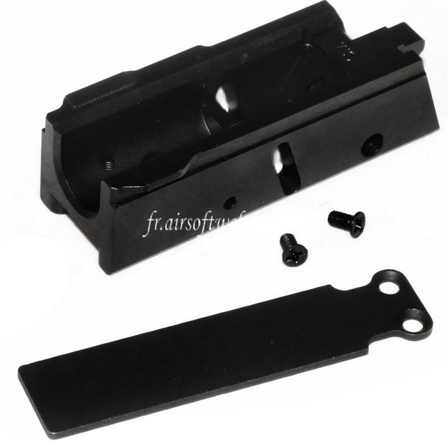 Guns Modify GM CNC Acier Base avant Convient pour Tokyo Marui G17 G18C Série GBB Pistolet Airsoft