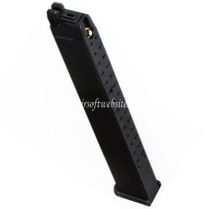 King Arms 30 Billes Gaz Chargeur V2 Convient pour G17 G18C G34 G35 G-Série GBB Pistolet Airsoft Noir