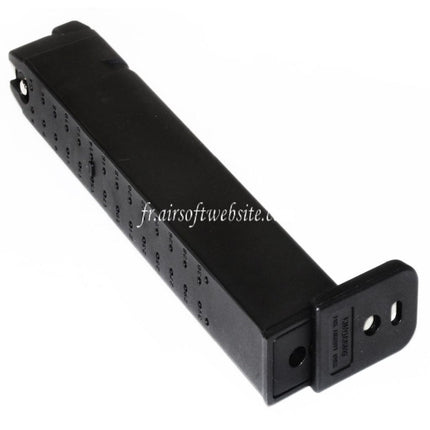 King Arms 30 Billes Gaz Chargeur V2 Convient pour G17 G18C G34 G35 G-Série GBB Pistolet Airsoft Noir