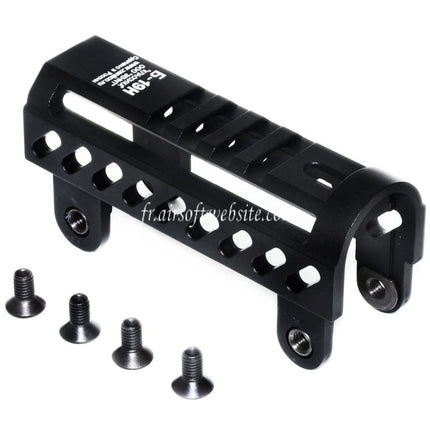 5KU B-19N Haut Railed Gaz Tube Couvre Convient pour D-Boys E&L LCT GHK CYMA Tokyo Marui AK Série AEG GBB Fusil Airsoft