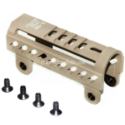 5KU B-19N Haut Railed Gaz Tube Couvre Convient pour D-Boys E&L LCT GHK CYMA Tokyo Marui AK Série AEG GBB Fusil Airsoft