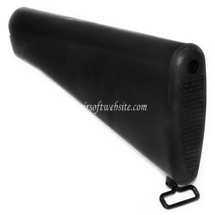 CYMA Grand stockage Fixed Crosse Convient pour M4 M16 Série AEG Fusil Airsoft Noir