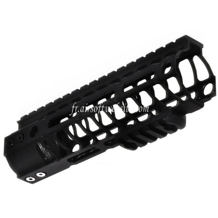 CYMA 185mm 7 Pouces M-LOK RAS Rail de Garde-Main Convient pour CYMA VFC GHK Tokyo Marui M4 M16 Série AEG Fusil Airsoft Noir