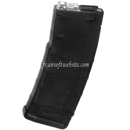 CYMA 400 Billes PMAG GEN-2 Polymère Hi-Cap Chargeur Convient pour M4 M16 Série AEG Fusil Airsoft Noir