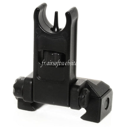 Airsoft Website ST Style Rabattable Pliant Guidon Convient pour 20mm Picatinny Rail Fusil