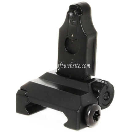 Airsoft Website ST Style Klappvisier Faltbar Passend für 20mm Picatinny Schiene Gewehr