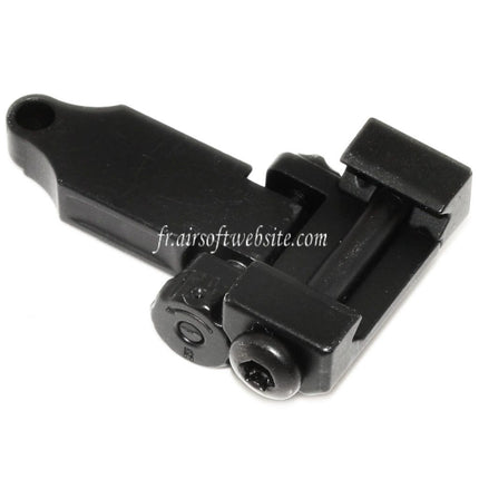 Airsoft Website ST Style Klappvisier Faltbar Passend für 20mm Picatinny Schiene Gewehr
