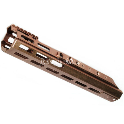Airsoft Website CNC Aluminum 300mm KC Style MREX M-LOK Rail de Garde-Main Convient pour Double Bell BY-805 VFC WE-Tech Tokyo Marui SCAR Série AEG GBB Fusil