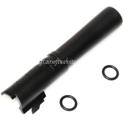 5KU 4.3 Pouces CNC Aluminium Canon Extérieur +11mm CW sens horaire Convient pour Tokyo Marui Hi-Capa 4.3 GBB Pistolet Airsoft