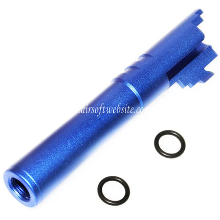 5KU 4.3 Pouces CNC Aluminium Canon Extérieur +11mm CW sens horaire Convient pour Tokyo Marui Hi-Capa 4.3 GBB Pistolet Airsoft