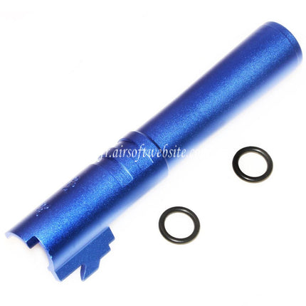 5KU 4.3 Pouces CNC Aluminium Canon Extérieur +11mm CW sens horaire Convient pour Tokyo Marui Hi-Capa 4.3 GBB Pistolet Airsoft