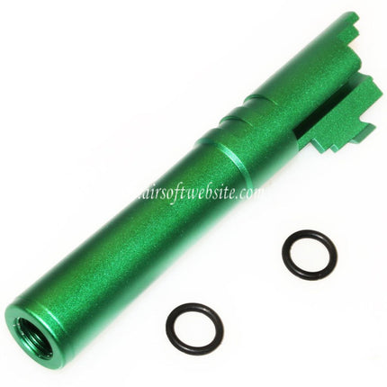 5KU 4.3 Pouces CNC Aluminium Canon Extérieur +11mm CW sens horaire Convient pour Tokyo Marui Hi-Capa 4.3 GBB Pistolet Airsoft