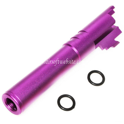 5KU 4.3 Pouces CNC Aluminium Canon Extérieur +11mm CW sens horaire Convient pour Tokyo Marui Hi-Capa 4.3 GBB Pistolet Airsoft