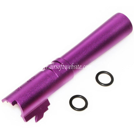 5KU 4.3 Pouces CNC Aluminium Canon Extérieur +11mm CW sens horaire Convient pour Tokyo Marui Hi-Capa 4.3 GBB Pistolet Airsoft