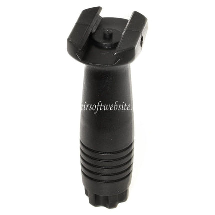 CYMA KAC Style 20mm RIS Rail QD Vertical Avant Poignée Convient pour 20mm Standard Picatinny Rail Noir