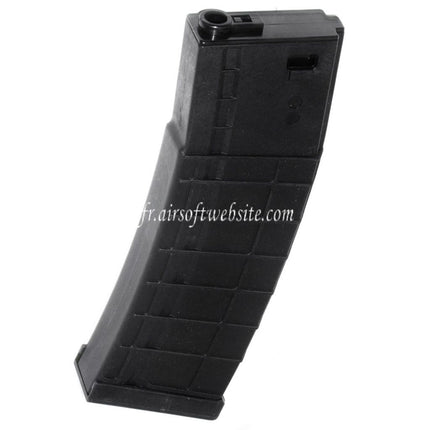 CYMA 140 Billes Polymère Mid-Cap Chargeur Convient pour M4 M16 Série AEG Fusil Airsoft Noir