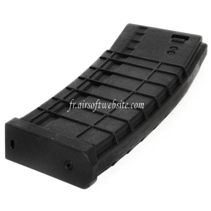 CYMA 140 Billes Polymère Mid-Cap Chargeur Convient pour M4 M16 Série AEG Fusil Airsoft Noir