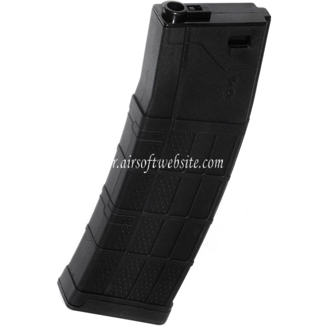 CYMA 200 Billes Light Weight Polymère Mid-Cap Chargeur Convient pour M4 M16 Série AEG Fusil Airsoft Noir