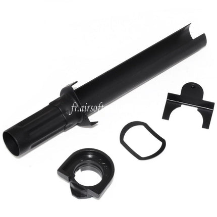 CYMA Aluminium Gaz Tube Ensemble Convient pour CM048 AK74N Série AEG Fusil Airsoft Noir