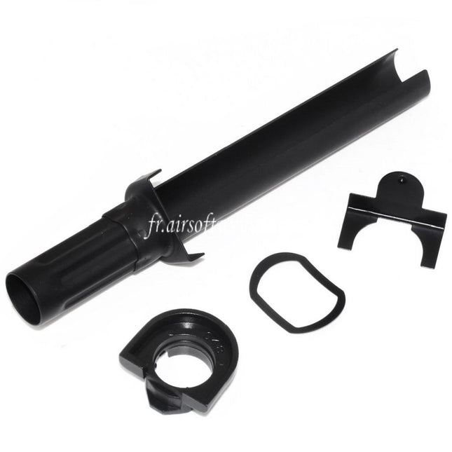 CYMA Aluminium Gaz Tube Ensemble Convient pour CM048 AK74N Série AEG Fusil Airsoft Noir